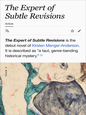 The Expert of Subtle Revisions - ebook